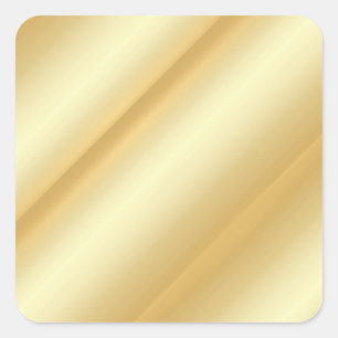Adesivo Quadrado Modelo Dourado de Vazio brilhante personalizado