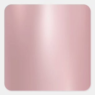 Adesivo Quadrado Modelo Elegante Brilhante Olhar Dourado Rosa