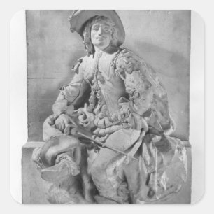 Adesivo Quadrado Modelo para o monumento a Alexandre Dumas Pere