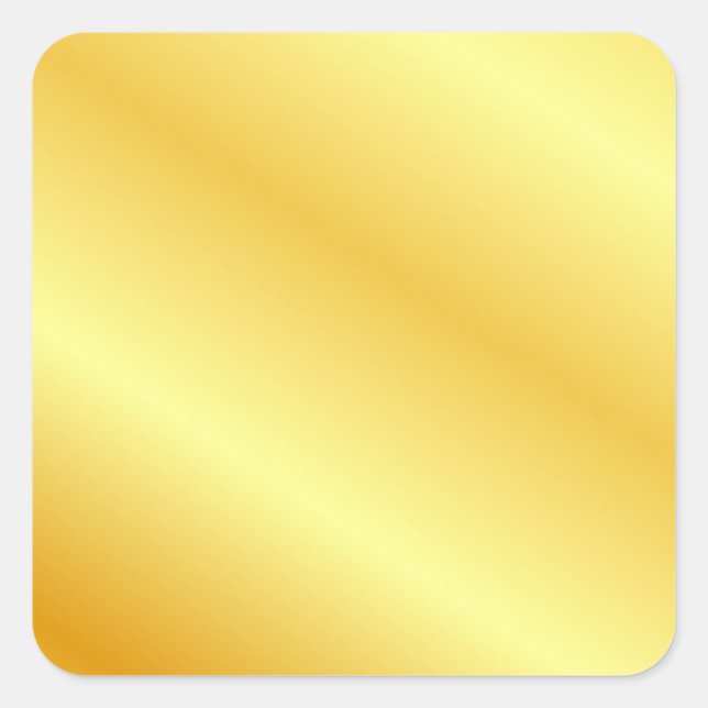 Adesivo Quadrado Modelo personalizado em branco Adicionar texto Mon (Frente)