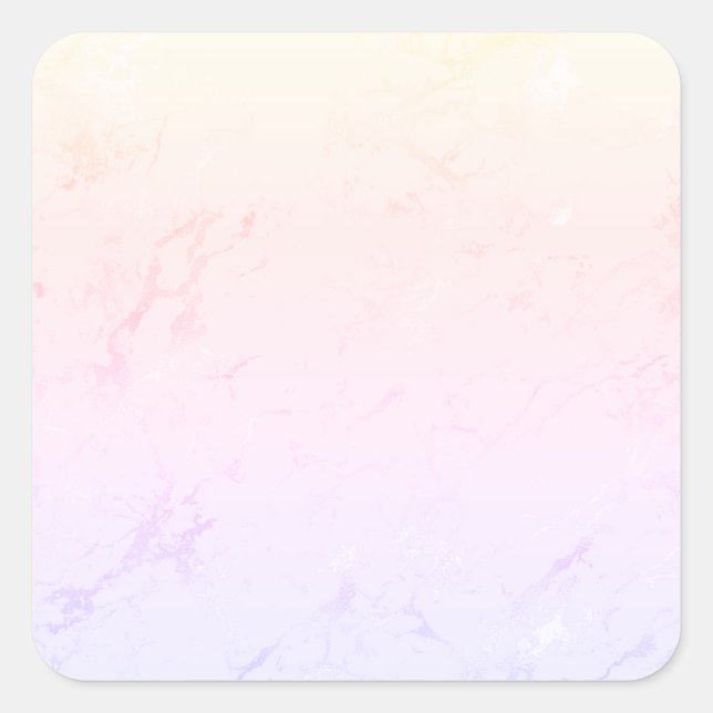 Adesivo Quadrado Modelo vazio, Arte de Texto DIY, Púrpura Rosa Páli (Frente)