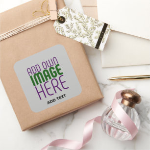 ADESIVO QUADRADO MODERNO EDITABLE ASH IMAGE TEXT GIFT MODELO