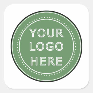 Adesivo Quadrado moderno, minimalista e elegante personalizado