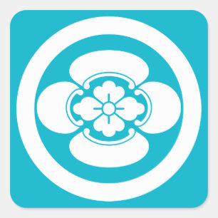 Adesivo Quadrado Mokko em círculo