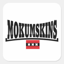 Adesivo Quadrado Mokumskinsstickers