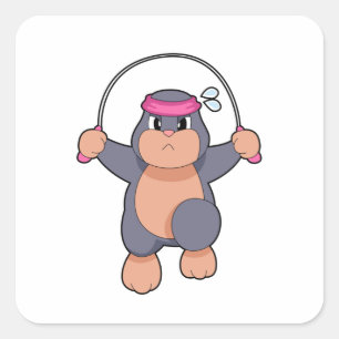 Adesivo Quadrado Mole Malhação Rope