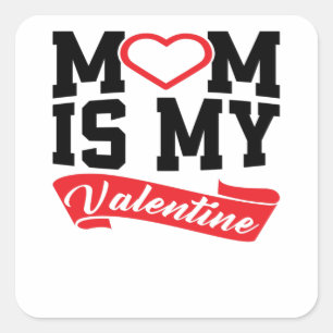 Adesivo Quadrado MoM é meu Namorados   Presentes de Dia de os namo