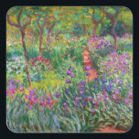 Adesivo Quadrado Monet Iris Garden no Giverny Stickers<br><div class="desc">Monet Iris Garden em adesivos Giverny. Pintura a óleo na canvas 1899. O Jardim Íris de Giverny representa uma das pinturas florais mais coloridas e amadas de Monet. O uso vibrante de púrpuras, vermelhos, verdes e azuis torna esta uma das peças impressionistas mais dinâmicas deste período rico da carreira de...</div>