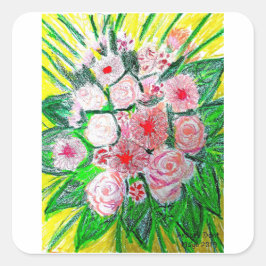 Adesivo Quadrado Monochromatic