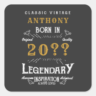 Adesivo Quadrado Monograma de retrorreflectores personalizados de a