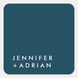 Adesivo Quadrado monograma,nome,