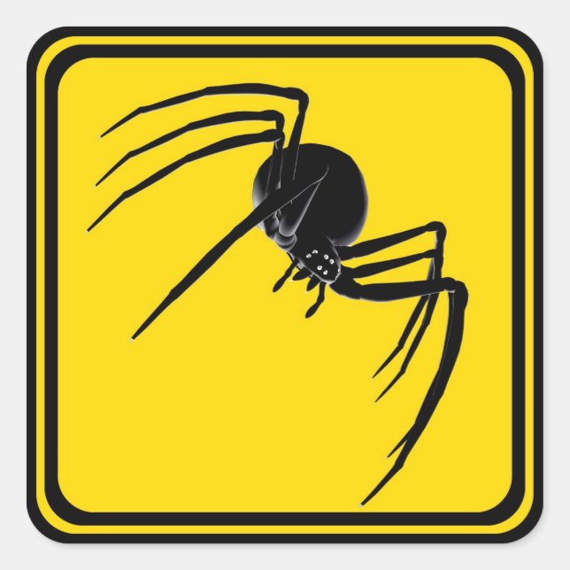 Adesivo Quadrado Monster Spider Xing! (Frente)