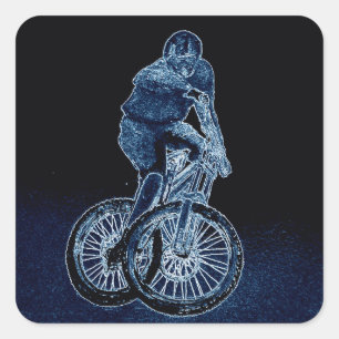 Adesivo Quadrado Montanha Llandegla mtb bmx