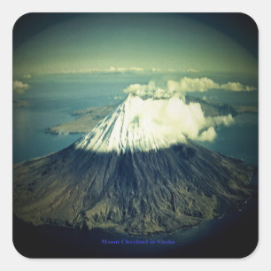Adesivo Quadrado Monte Cleveland, Alasca