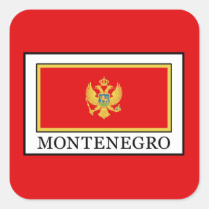 Adesivo Quadrado Montenegro