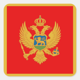 Adesivo Quadrado Montenegro
