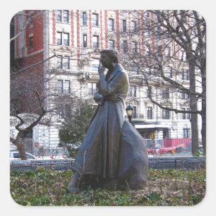 Adesivo Quadrado Monumento de Eleanor Roosevelt