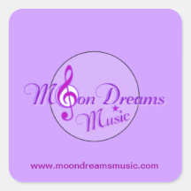 MoonDreams Music Stickers - Folha de 20