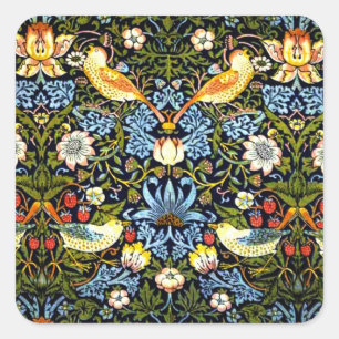 Adesivo Quadrado Morris - Ladrão de Morango