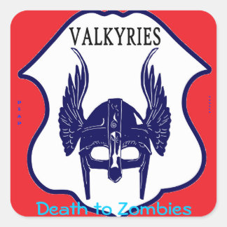 Adesivo Quadrado Mortos