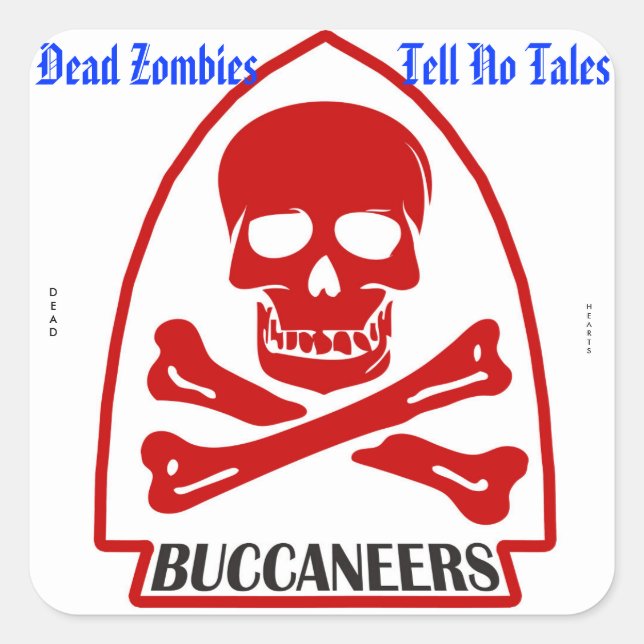 Adesivo Quadrado Mortos (Frente)