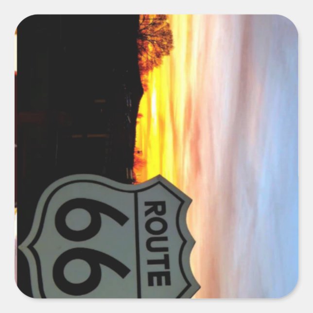 Adesivo Quadrado Mother Road Magic (Frente)