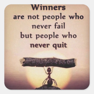 Adesivo Quadrado Motivação de Workout de Gym Malhação de Construção