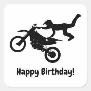 Adesivo Quadrado Moto de Motocross