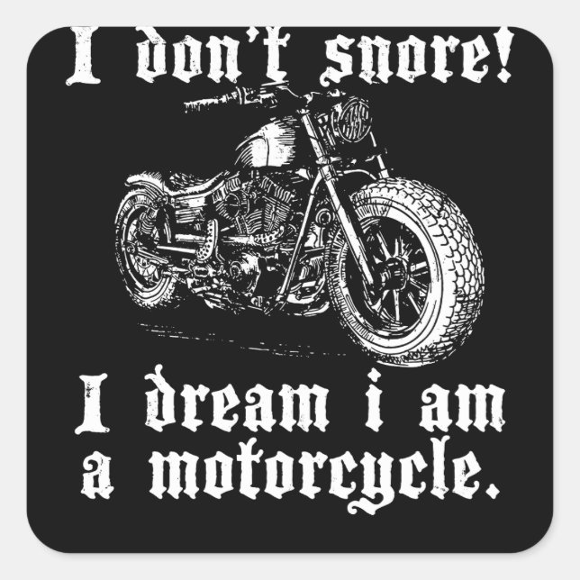 Adesivo Quadrado Motocicleta (Frente)