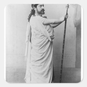 Adesivo Quadrado Mounet-Sully como Oedipus 'em Oedipus Rex