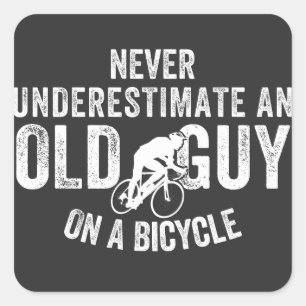 Adesivo Quadrado mountain bike, mountain biker, mtb, cyclimnet