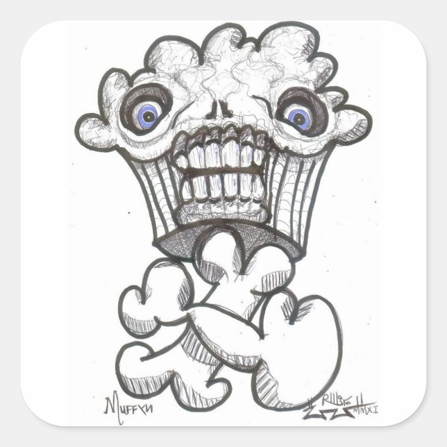 ADESIVO QUADRADO MUFFYN (Frente)