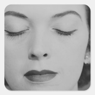 Adesivo Quadrado Mulher madura 2