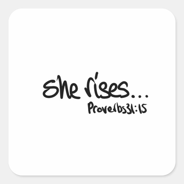 Adesivo Quadrado Mulheres cristãs no Dia Internacional da Mulher (Frente)