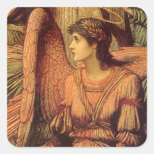 Adesivo Quadrado Muralhas da Casa de Deus por Strudwick