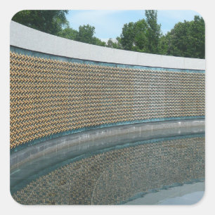 Adesivo Quadrado Muro Memorial da Liberdade da Segunda Guerra Mundi