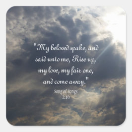 Adesivo Quadrado Música das Canções 2:10