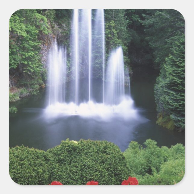 Adesivo Quadrado N.A., Canadá, Colômbia Britânica, Vancouver 3 (Frente)