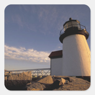Adesivo Quadrado NA, EUA, Massachusetts, Ilha Nantucket, 3