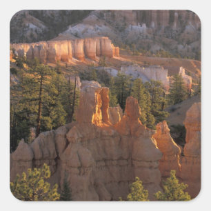Adesivo Quadrado NA, EUA, Utah, Parque Nacional Bryce Canyon 2