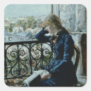 Adesivo Quadrado Na janela, 1881
