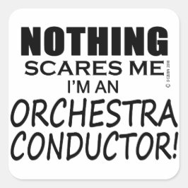 Adesivo Quadrado Nada Me Assusta, Condutor