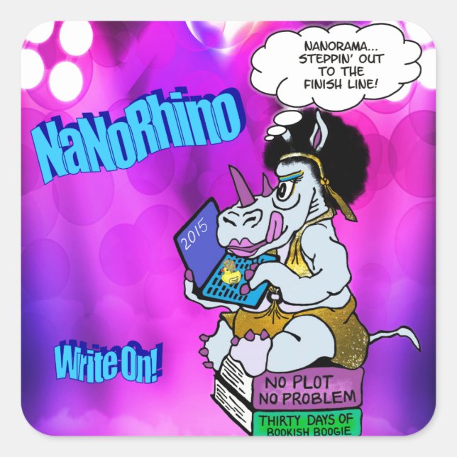 Adesivo Quadrado nanorhino 2015 (Frente)