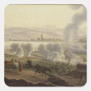 Adesivo Quadrado Napoleão I em Wagram em 1809