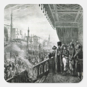 Adesivo Quadrado Napoleon Bonaparte