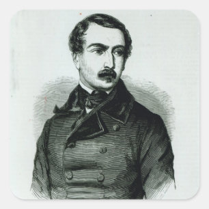 Adesivo Quadrado Napoleon Bonaparte como representativo das pessoas