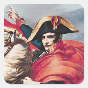 Adesivo Quadrado Napoleon que cruza os cumes