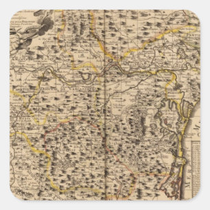 Adesivo Quadrado Narbonne France