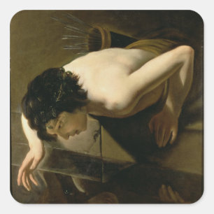 Adesivo Quadrado Narciso