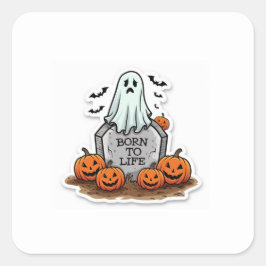 Adesivo Quadrado Nascer de ser vida